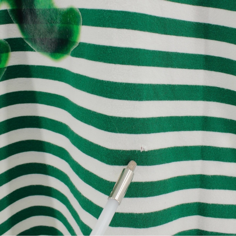 NEW Zara Dinosaur and Stripe Tee Novelty Comfort Fun Quirky Camp L - Picture 5 of 11